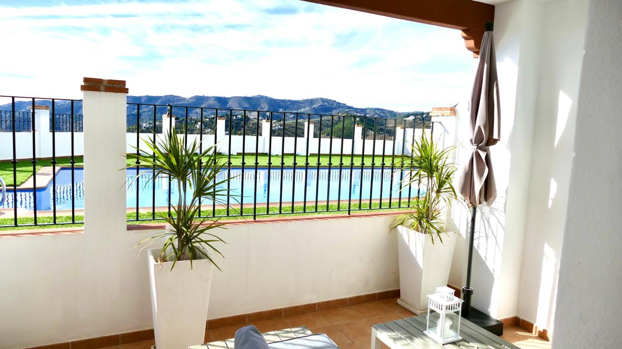 Casita Frigiliana - Stunning New Apartment With Views With Private Parking Space Esterno foto